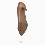 STILETTO ELEGANCE - Zapatos de tacón de aguja CAMEL