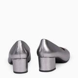 REDONDO SPLASH - Zapatos de tacón PLATA