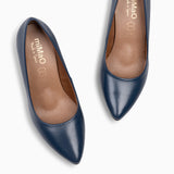URBAN SALON – Zapatos de tacón alto de napa MARINO