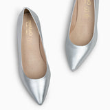STILETTO SPLASH - Zapatos de tacón de aguja Metalizados PLATA