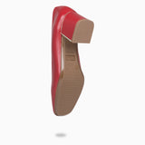 FEMME - Zapatos de tacón con puntera cuadrada de napa PASION