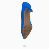 STILETTO - Zapatos de tacón de aguja AZUL ELÉCTRICO