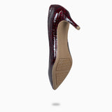 STILETTO SAUVAGE - Zapato de tacón de Aguja BURDEOS